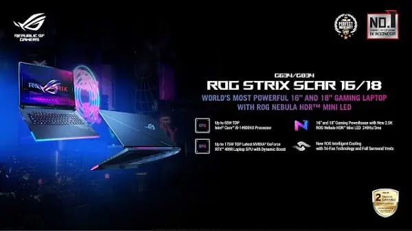 Mengenal ROG Strix Scar 18, Laptop Gaming&nbsp;Terbaik